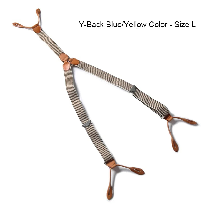 Suspenders American Vintage Workwear Style Men's Braces Adjustable