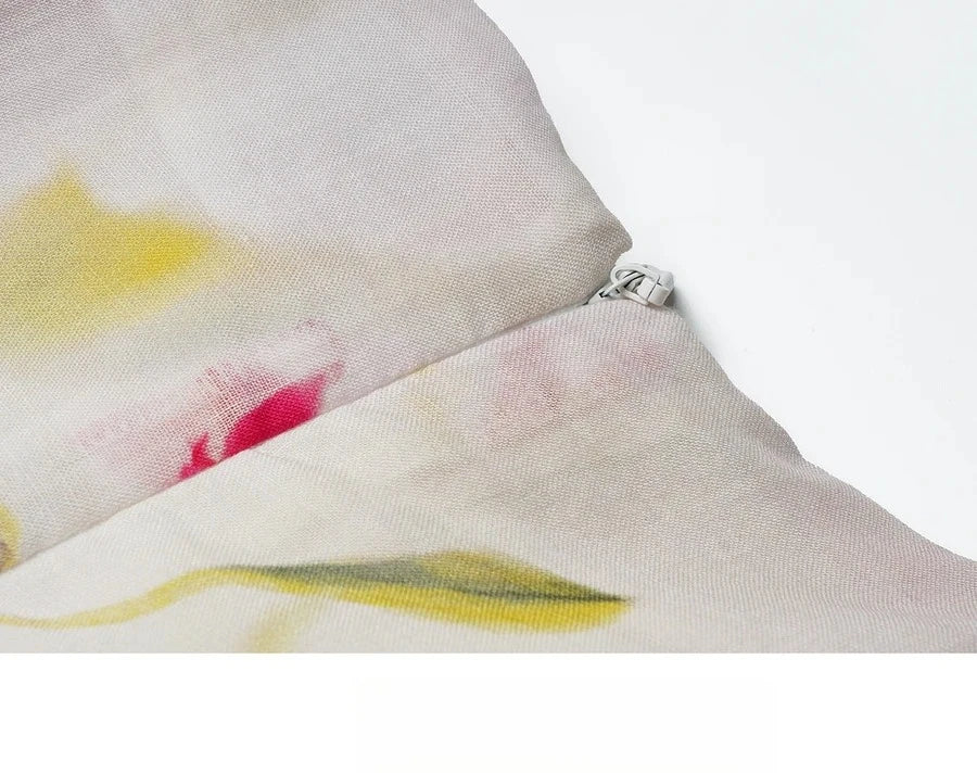 Floral Chiffon Classic Dress - Mod Yours
