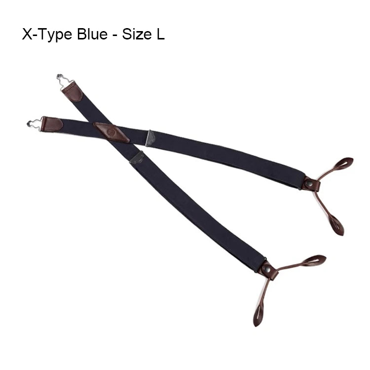 Suspenders American Vintage Workwear Style Men's Braces Adjustable