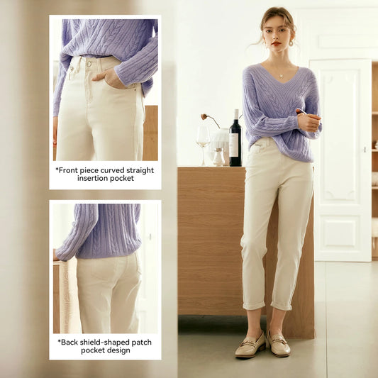 Apricot Casual Cotton Jeans - Mod Yours
