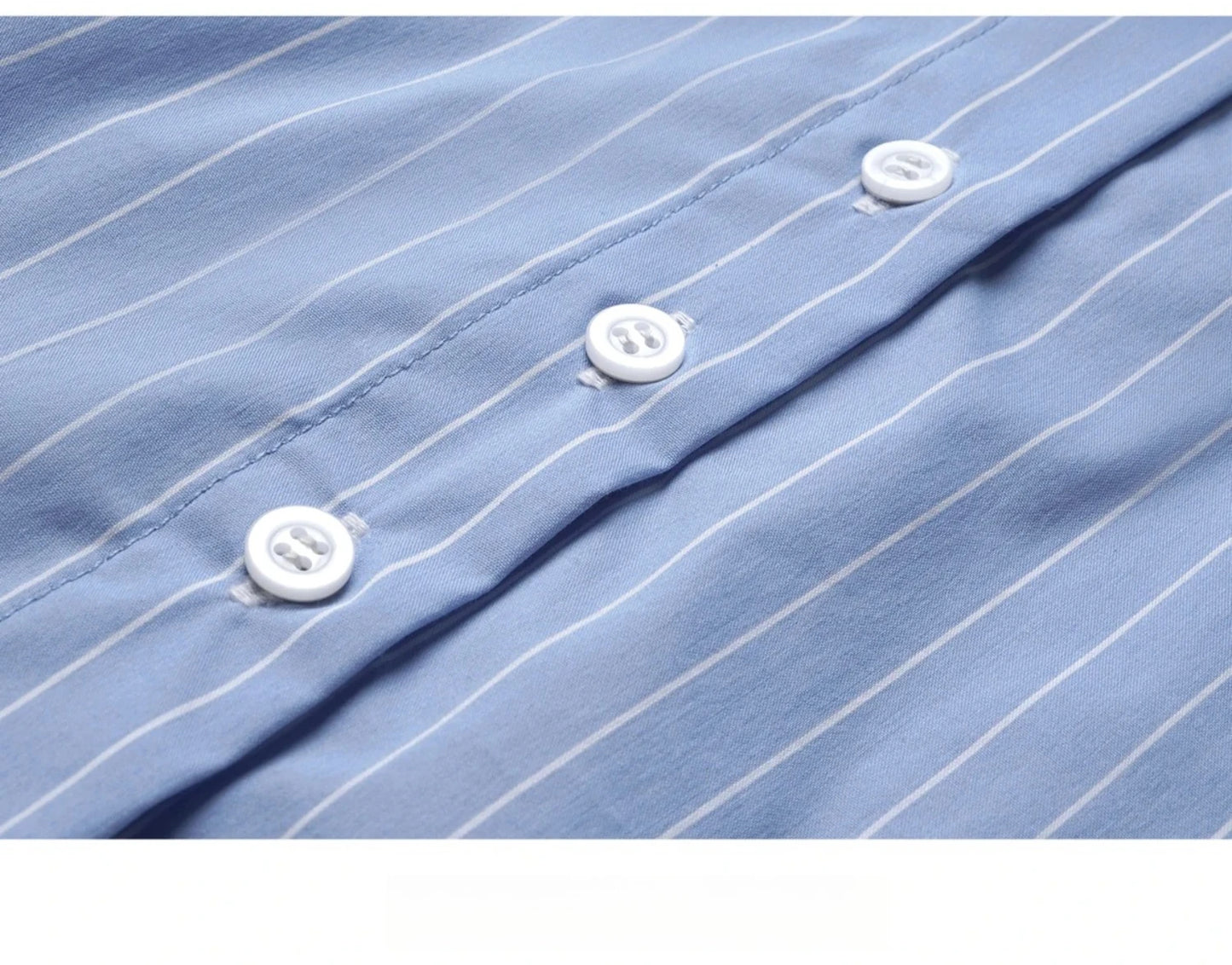Button Blouse Blue Classic - Mod Yours