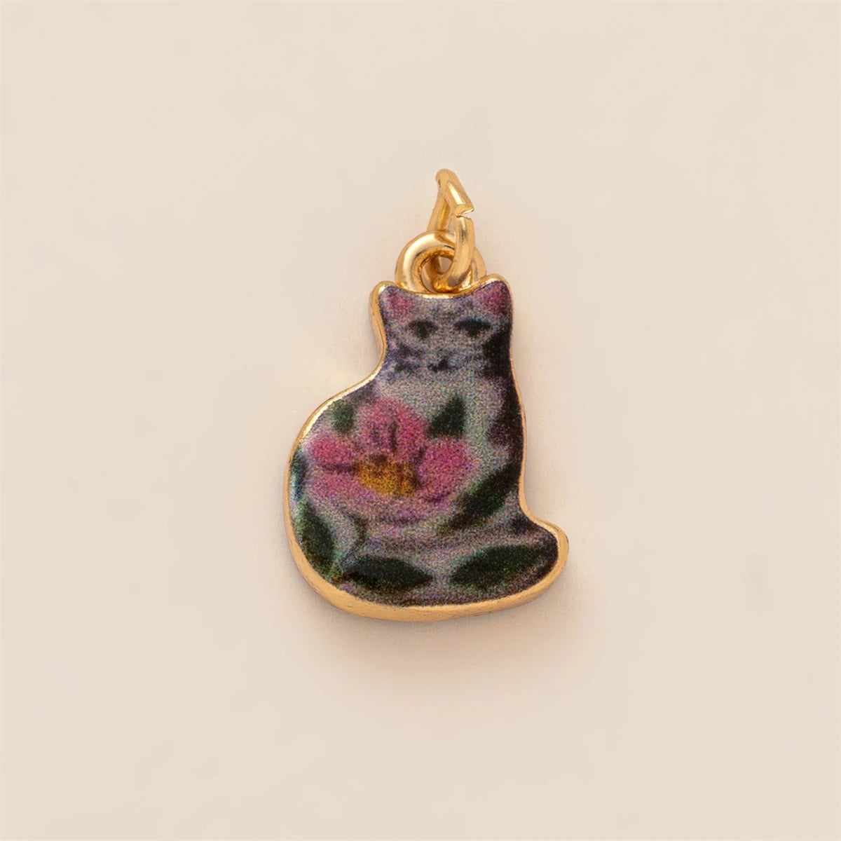 Gold Plated Charm Pendant - Mod Yours
