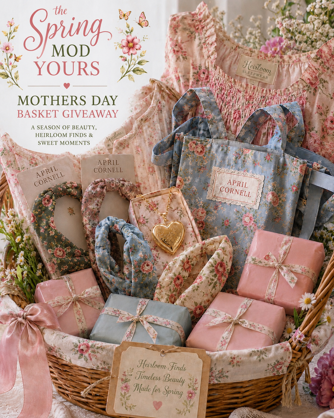 Enter to win our Spring Basket Mothers Day Giveaway! - Mod Yours