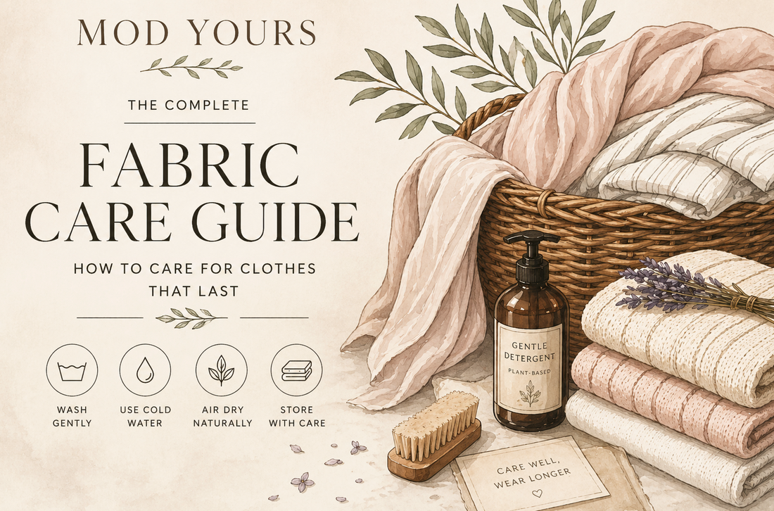 Spring Cleaning: How to Care for Clothes That Last - Mod Yours
