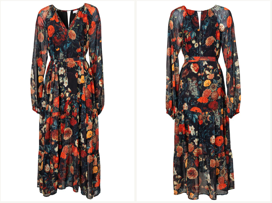 Imogen Dress - Moody Autumn