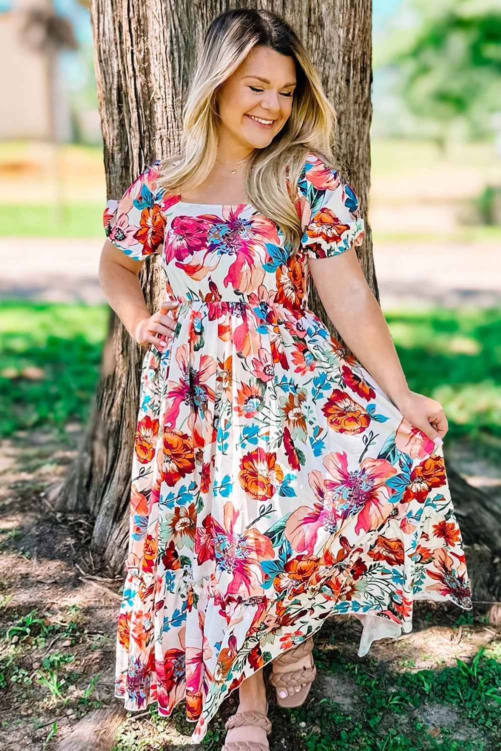 flowy plus size dress Plus size flowy dress