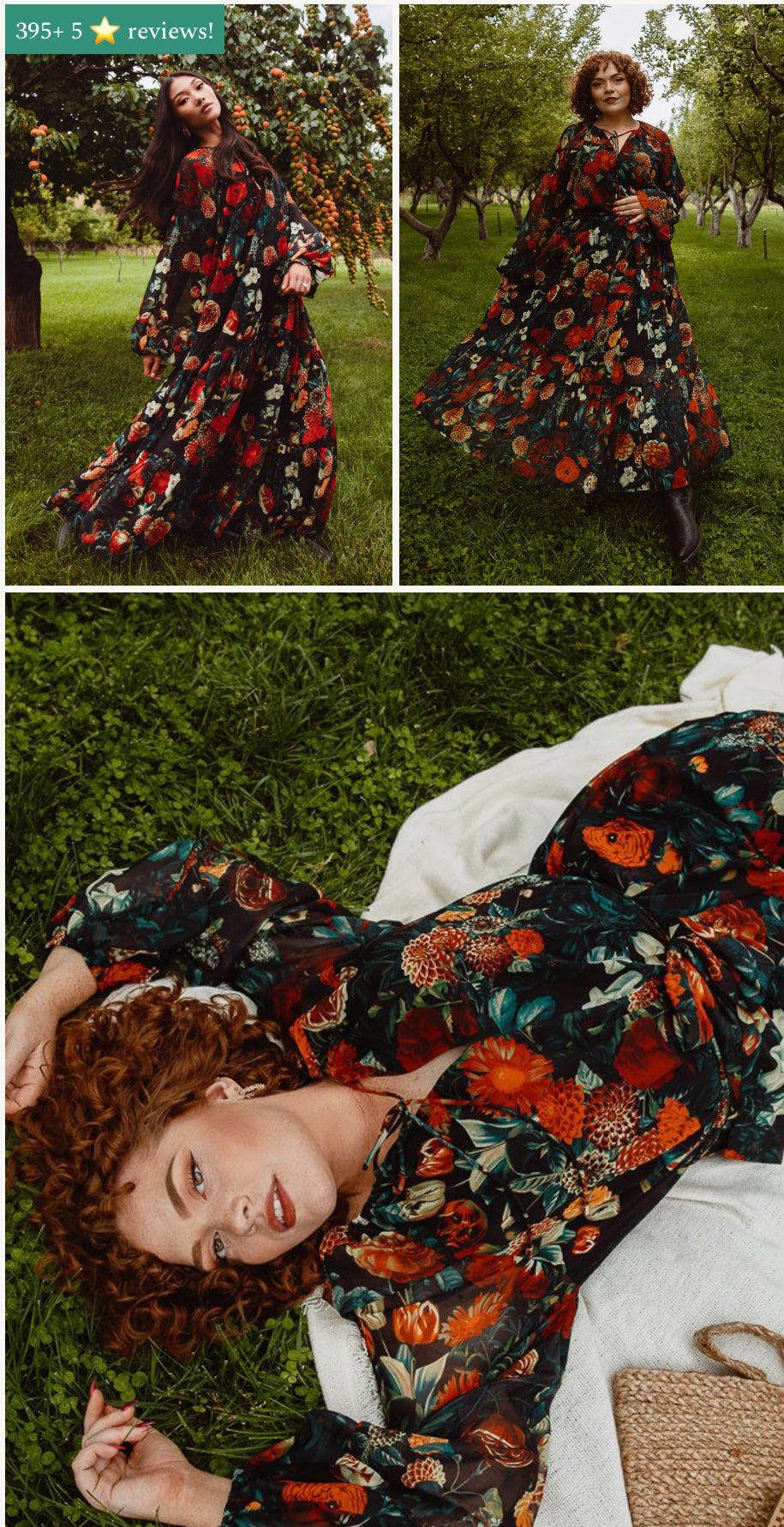 Imogen Dress - Moody Autumn