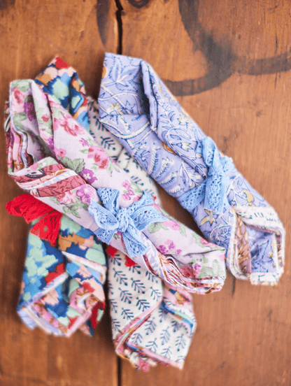 Hankies Set Of 4 Assorted - Mod Yours