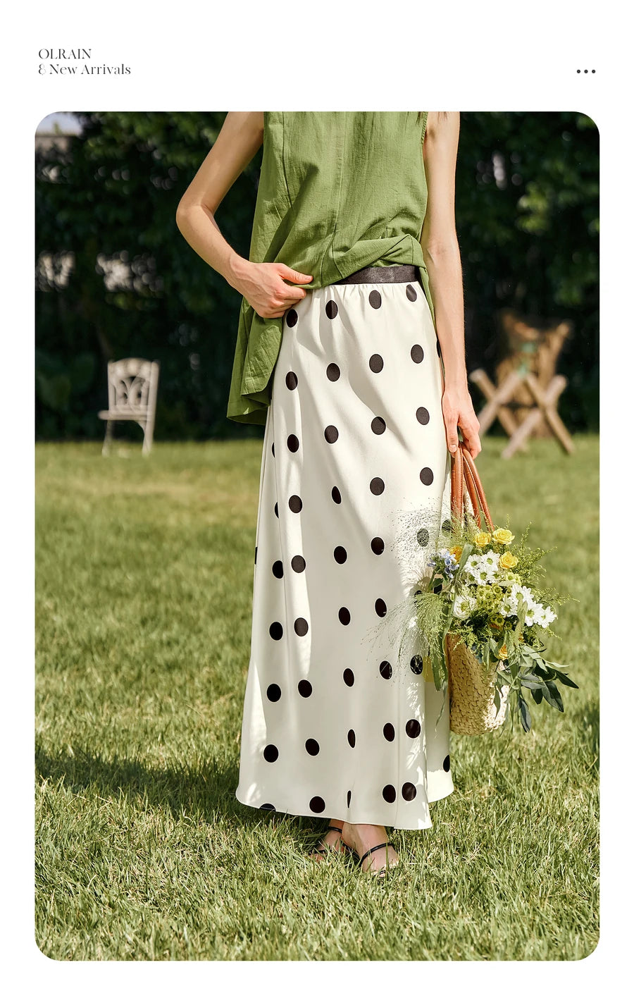 Retro Polka Dot Skirt - Mod Yours