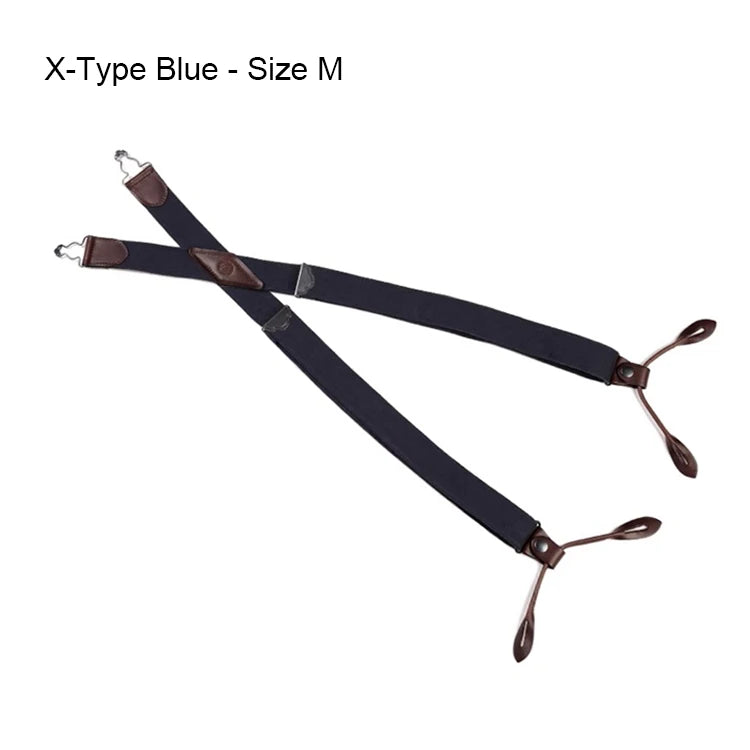 Suspenders American Vintage Workwear Style Men's Braces Adjustable