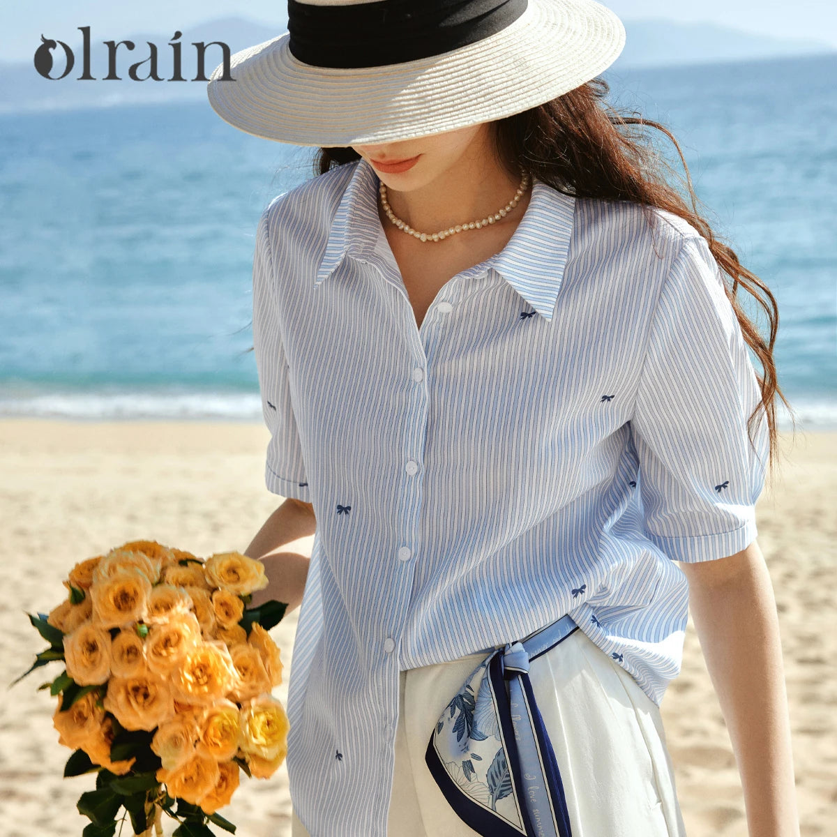 Nautical Blue Top - Mod Yours