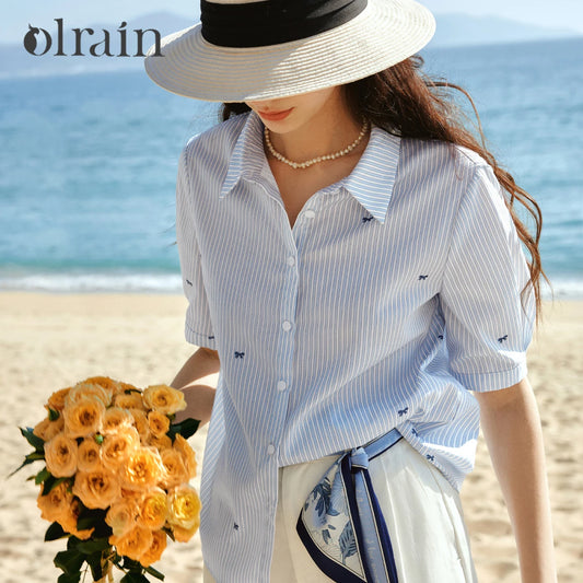 Nautical Blue Top - Mod Yours