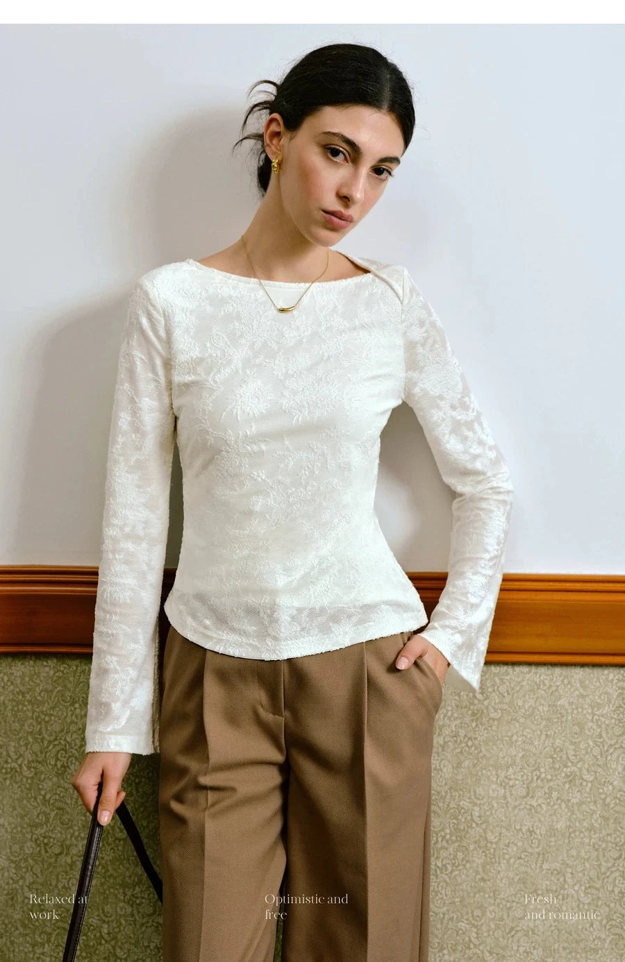 Bell Sleeve French Blouse - Mod Yours
