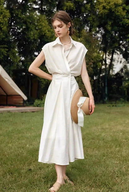 Bridgett White Dress - Mod Yours