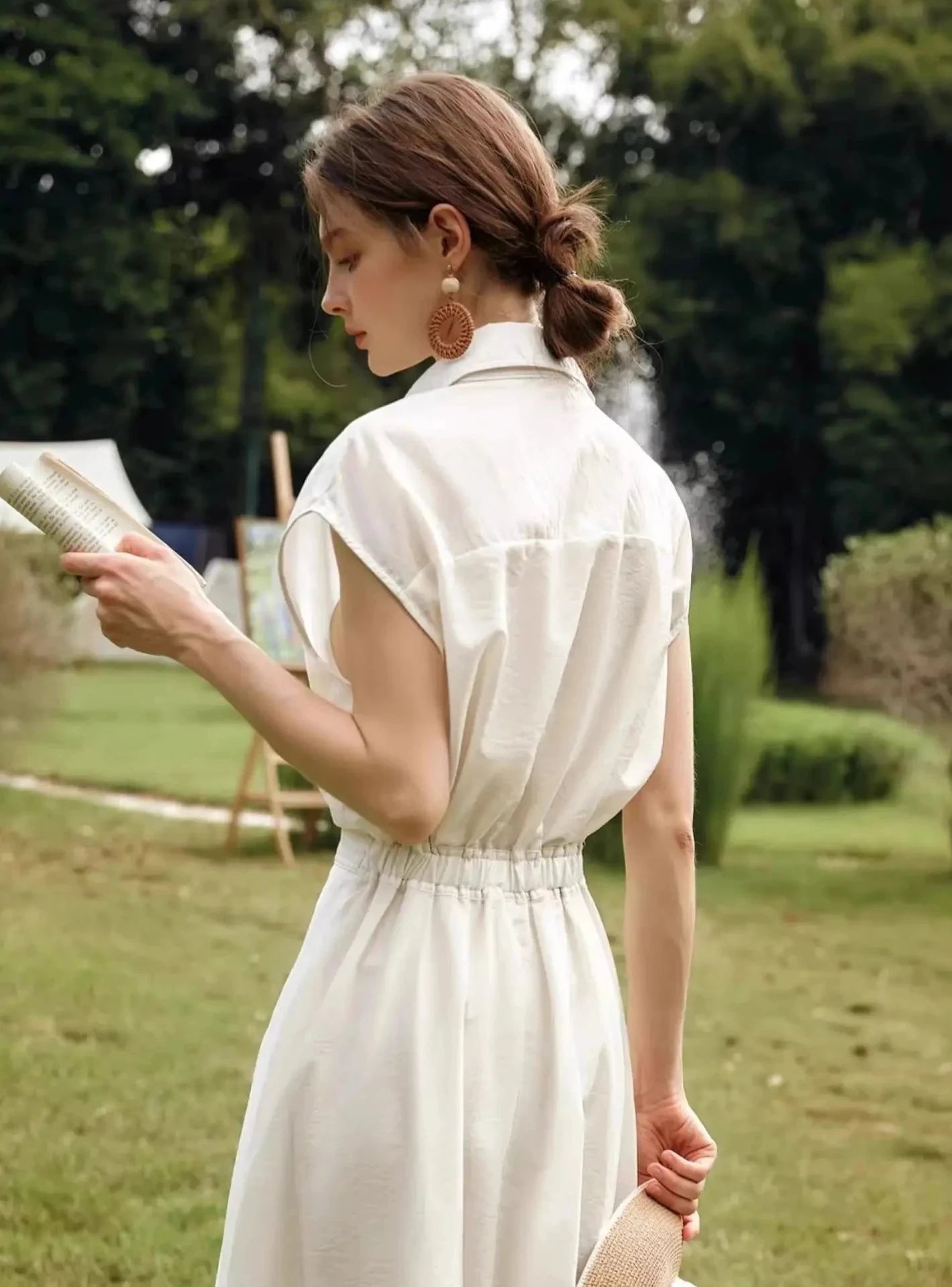 Bridgett White Dress - Mod Yours