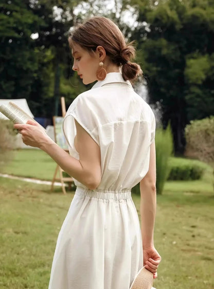Bridgett White Dress - Mod Yours
