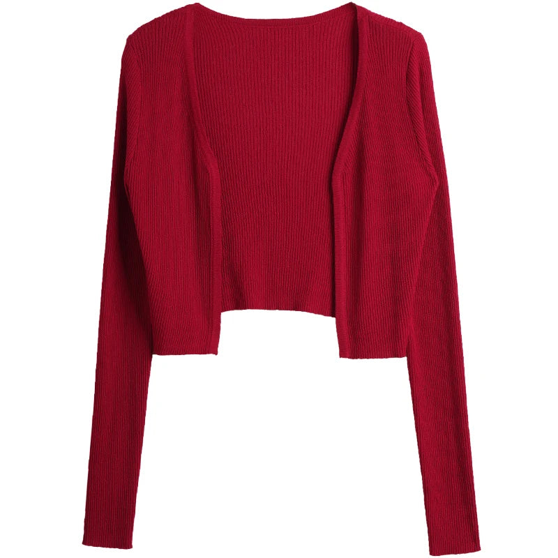 Vintage Red Cardigan - Mod Yours