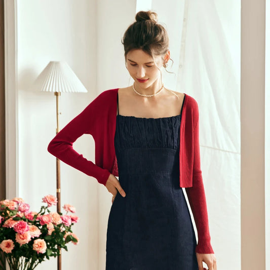 Vintage Red Cardigan - Mod Yours