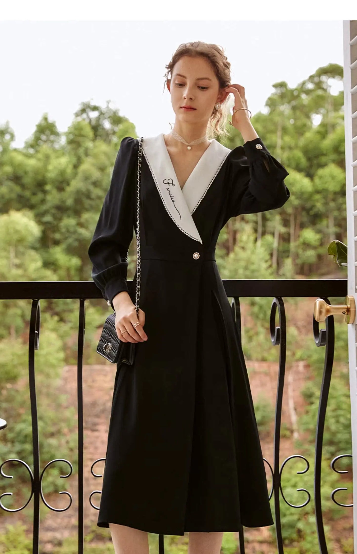 Fancies Black Sweet Classic Dress - Mod Yours