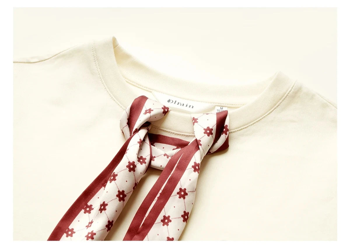 Apricot Tie Cherry Shirt Tee - Mod Yours