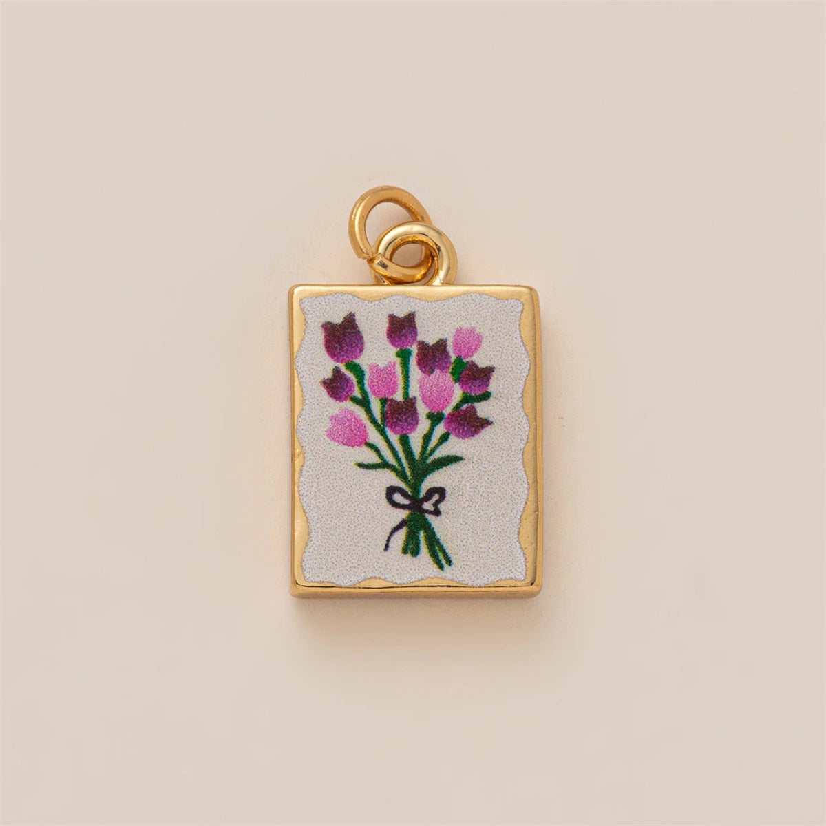 Gold Plated Charm Pendant - Mod Yours