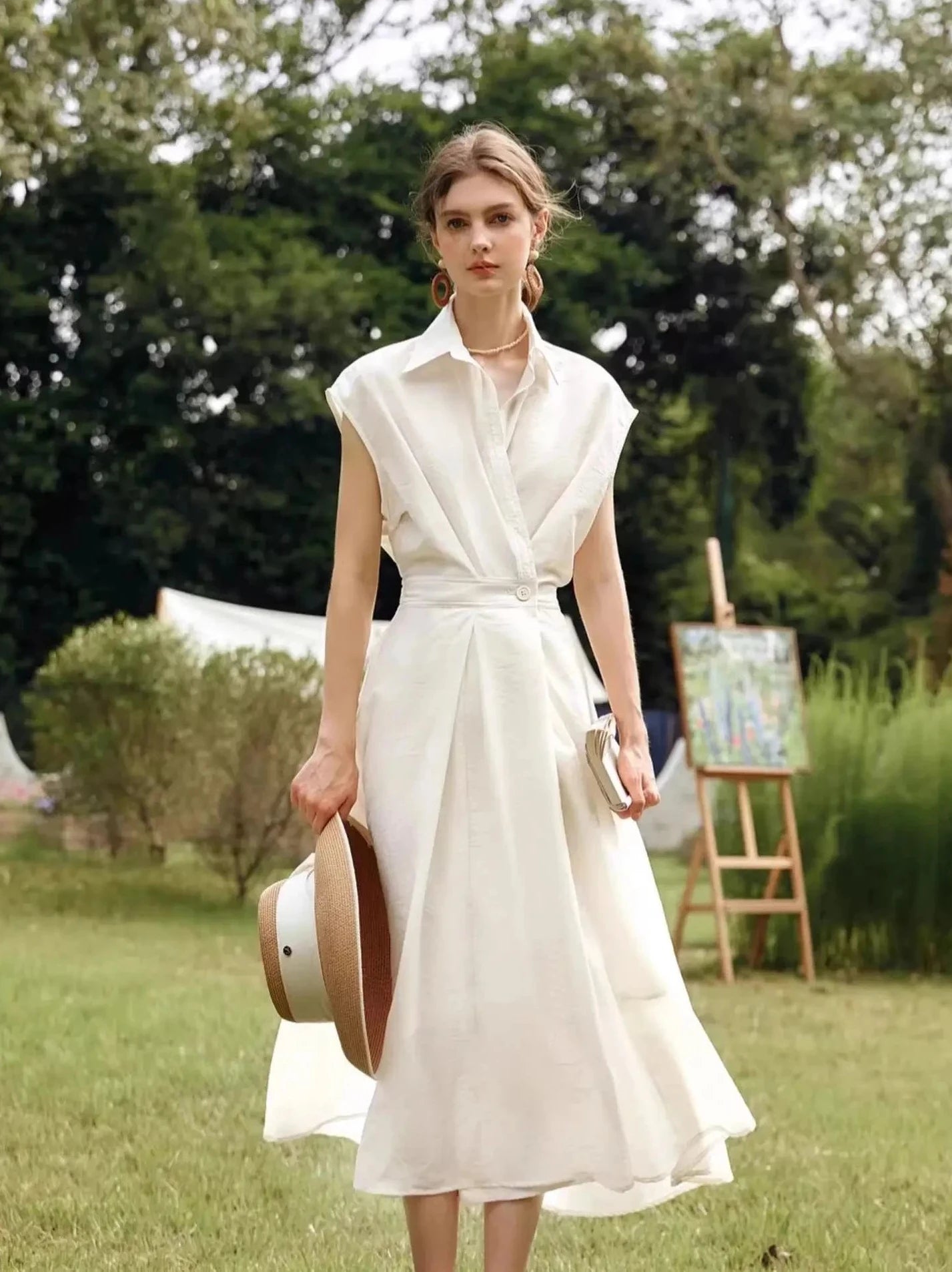 Bridgett White Dress - Mod Yours