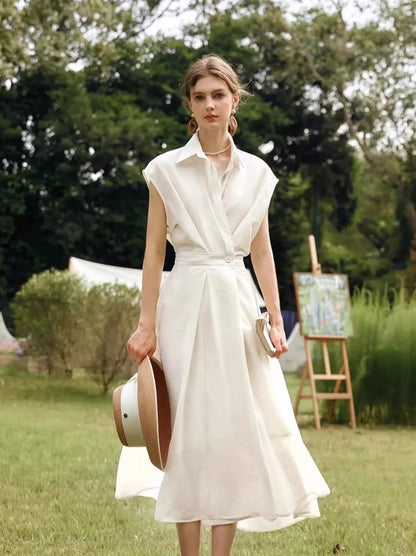Bridgett White Dress - Mod Yours
