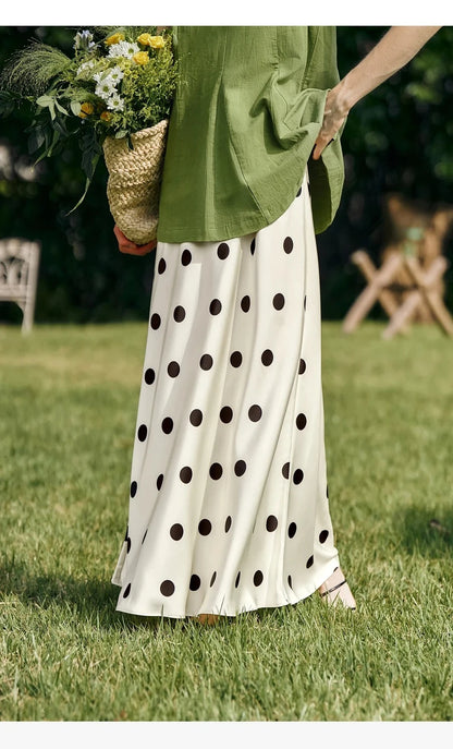 Retro Polka Dot Skirt - Mod Yours