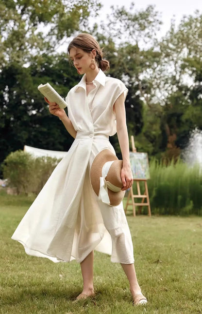 Bridgett White Dress - Mod Yours