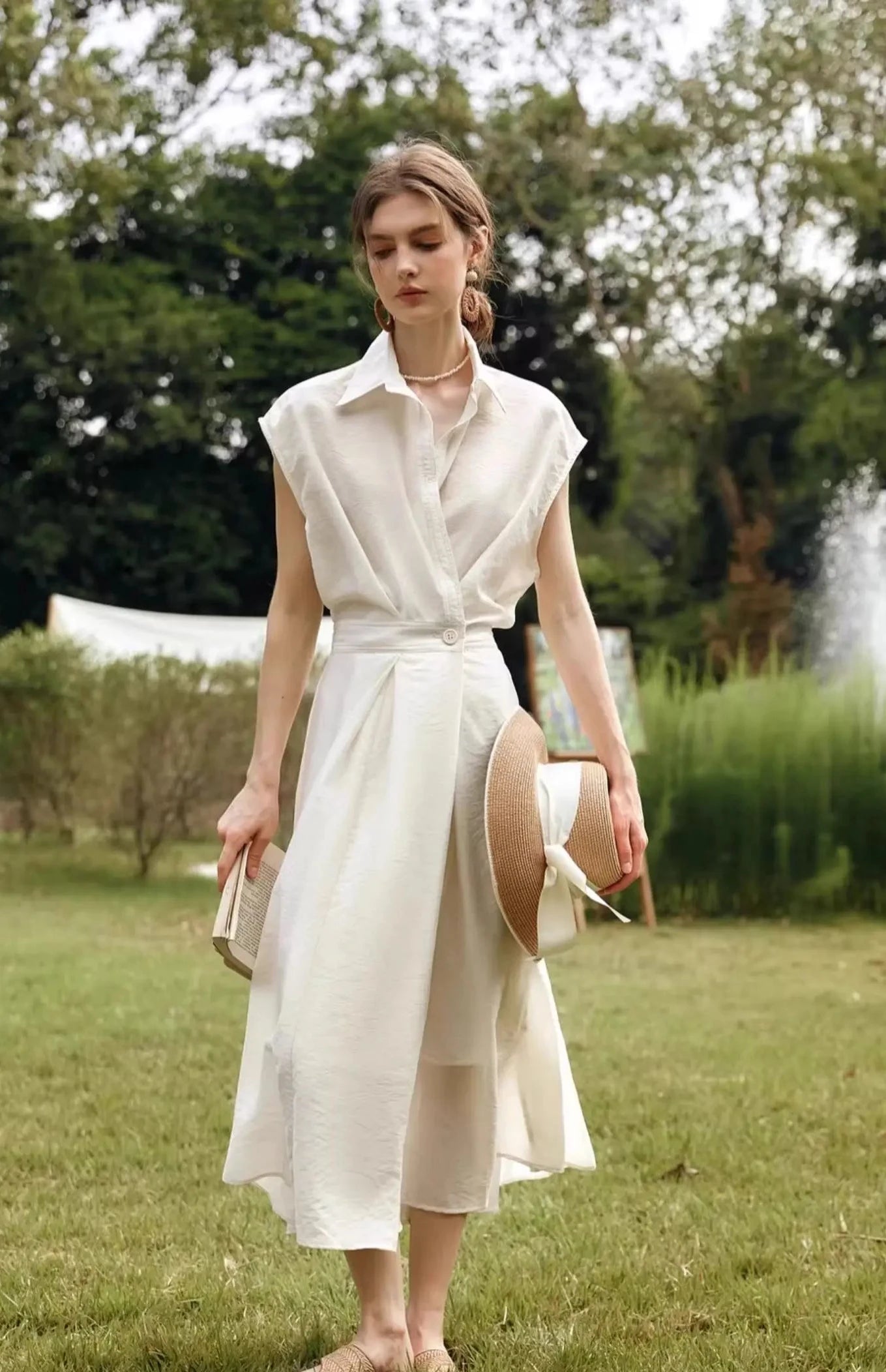 Bridgett White Dress - Mod Yours