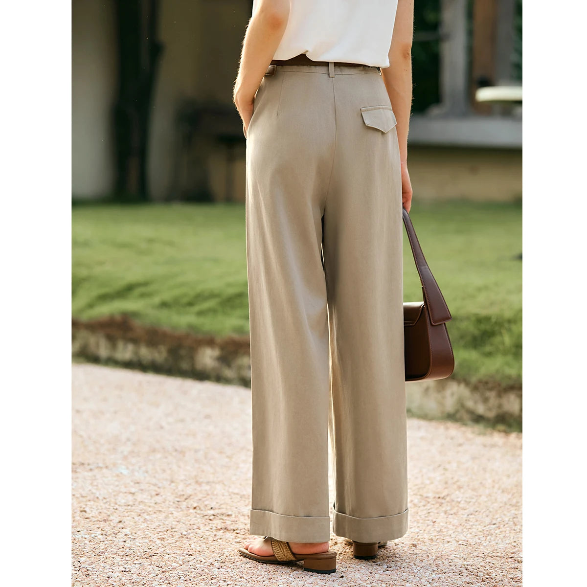 Khaki Slim Pants - Mod Yours