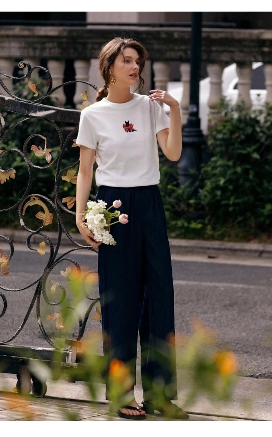 Summer in the City White Tee - Mod Yours
