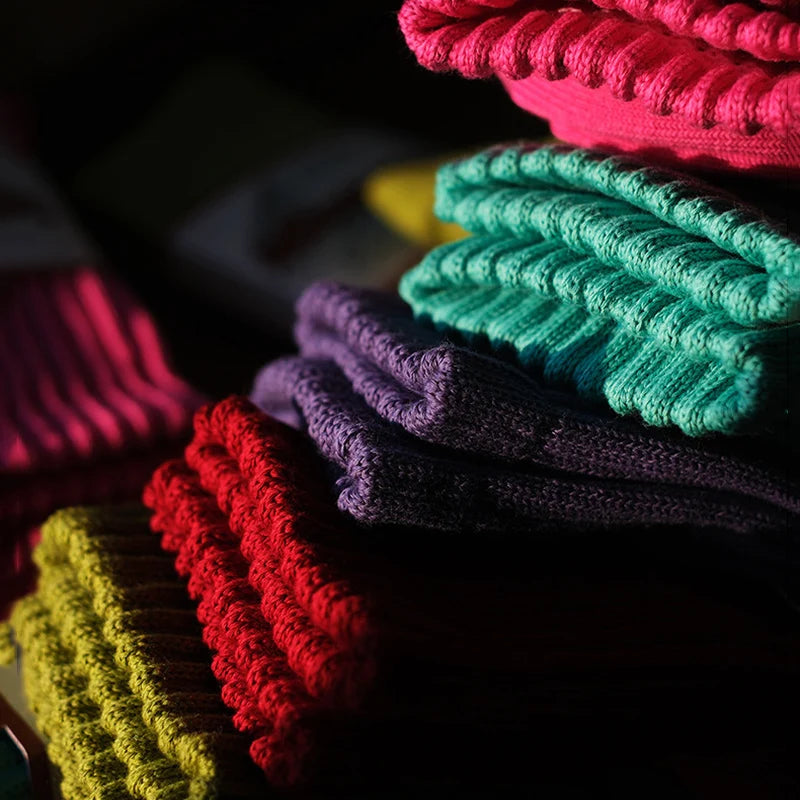 Vintage Knitted Casual Socks