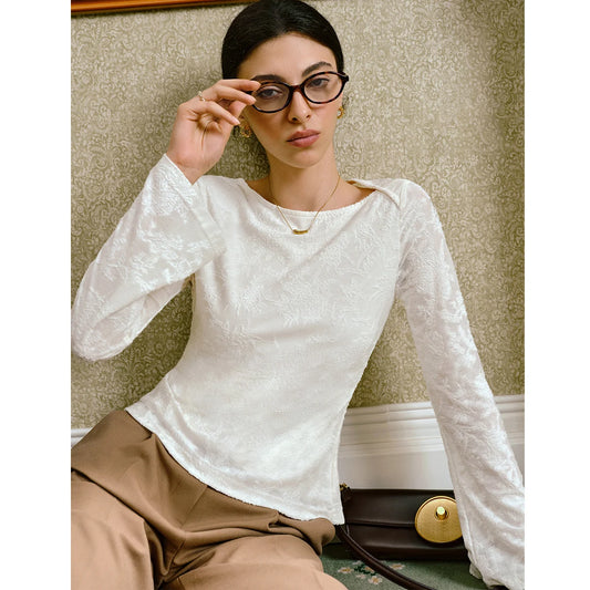 Bell Sleeve French Blouse - Mod Yours