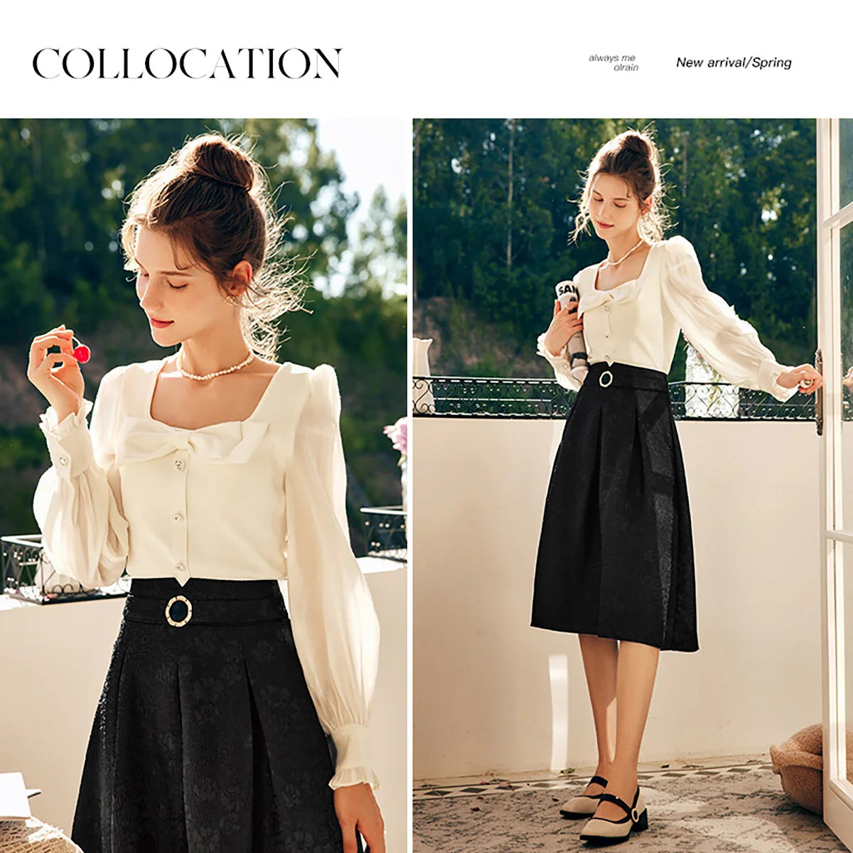 Elegant Bow Blouse - Mod Yours