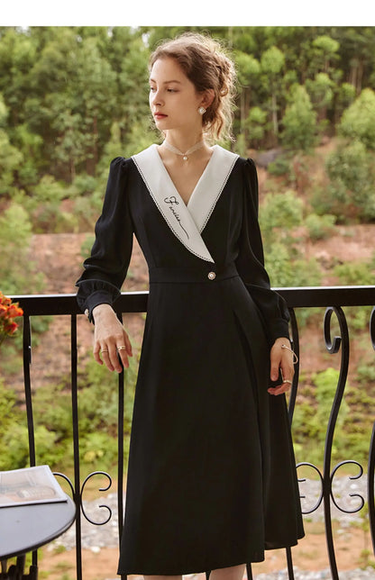Fancies Black Sweet Classic Dress - Mod Yours