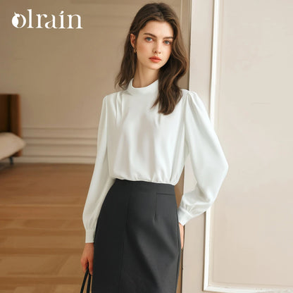 Long Sleeve Elegance Blouse - Mod Yours