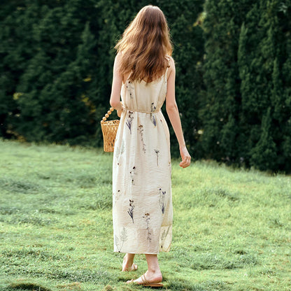 Romantic Apricot Summer Dress - Mod Yours
