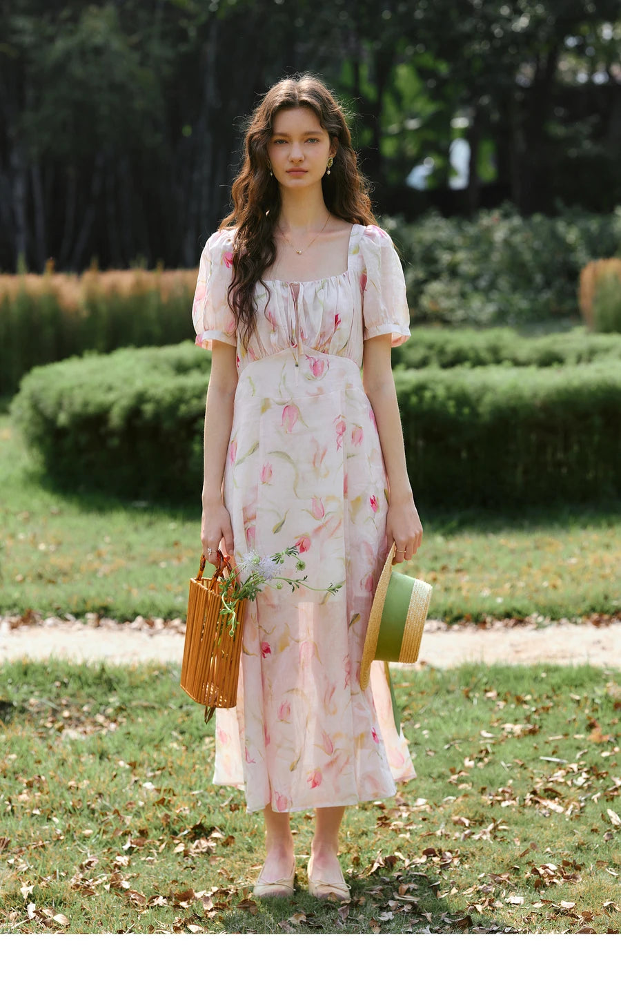 Floral Chiffon Classic Dress - Mod Yours
