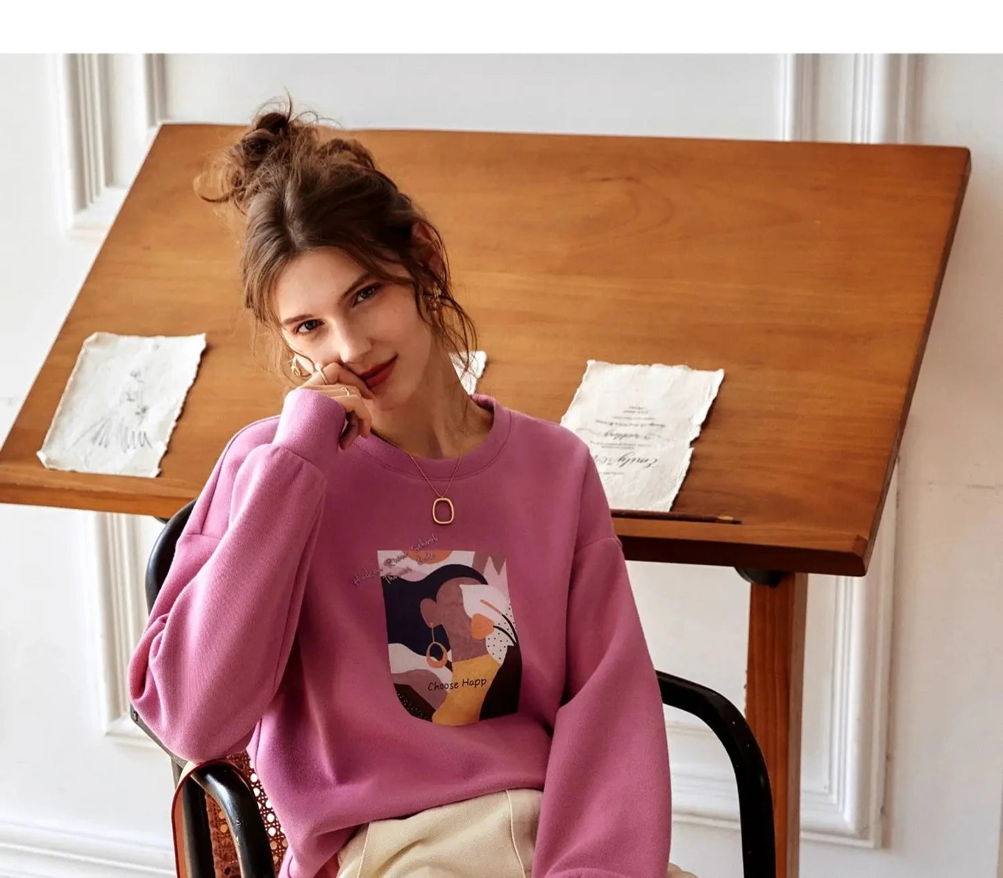 Rose Sweatshirt - Mod Yours