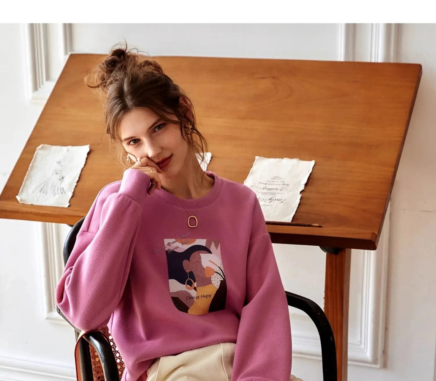 Rose Sweatshirt - Mod Yours