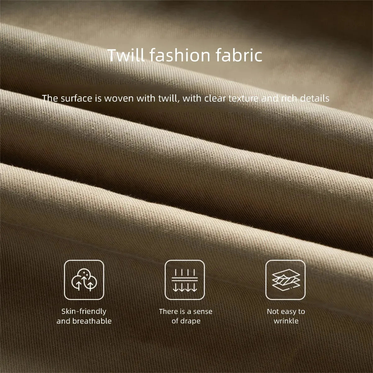 Khaki Slim Pants - Mod Yours