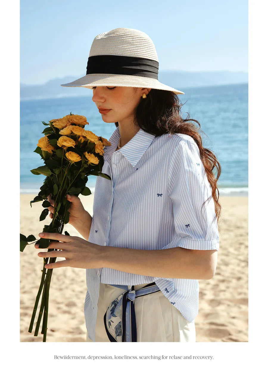 Nautical Blue Top - Mod Yours