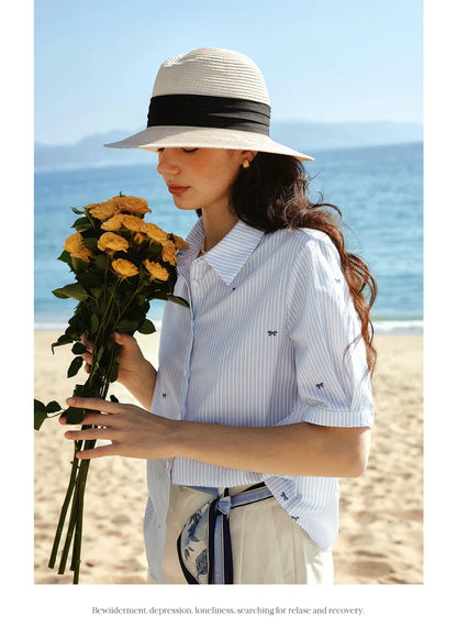 Nautical Blue Top - Mod Yours