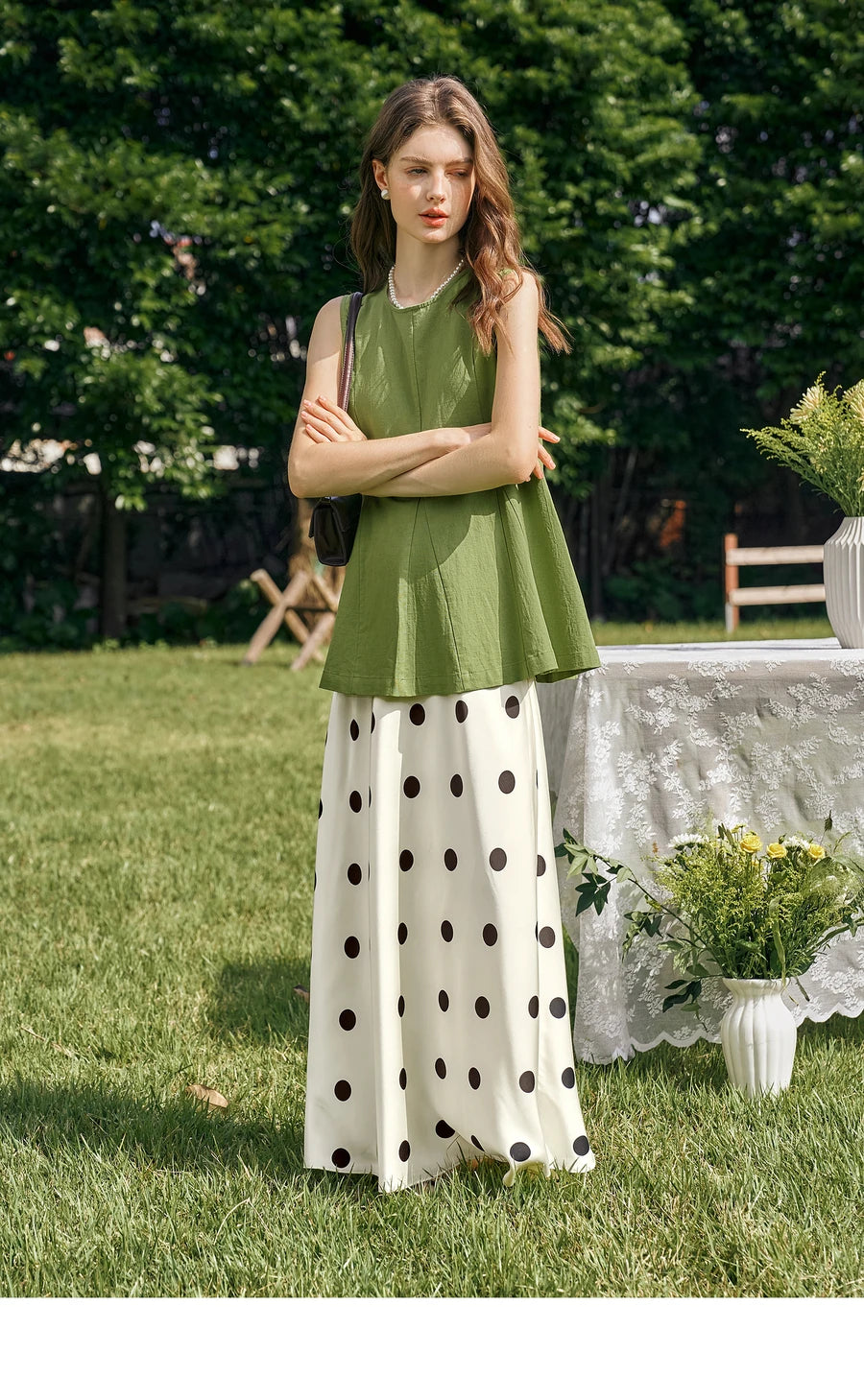 Retro Polka Dot Skirt - Mod Yours