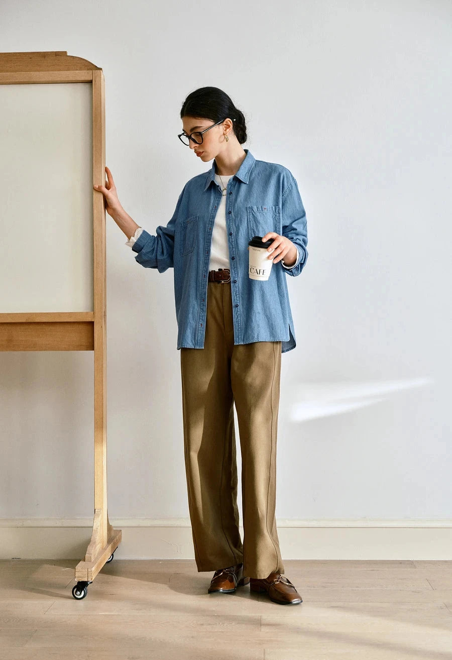 Denim Blue Top - Mod Yours