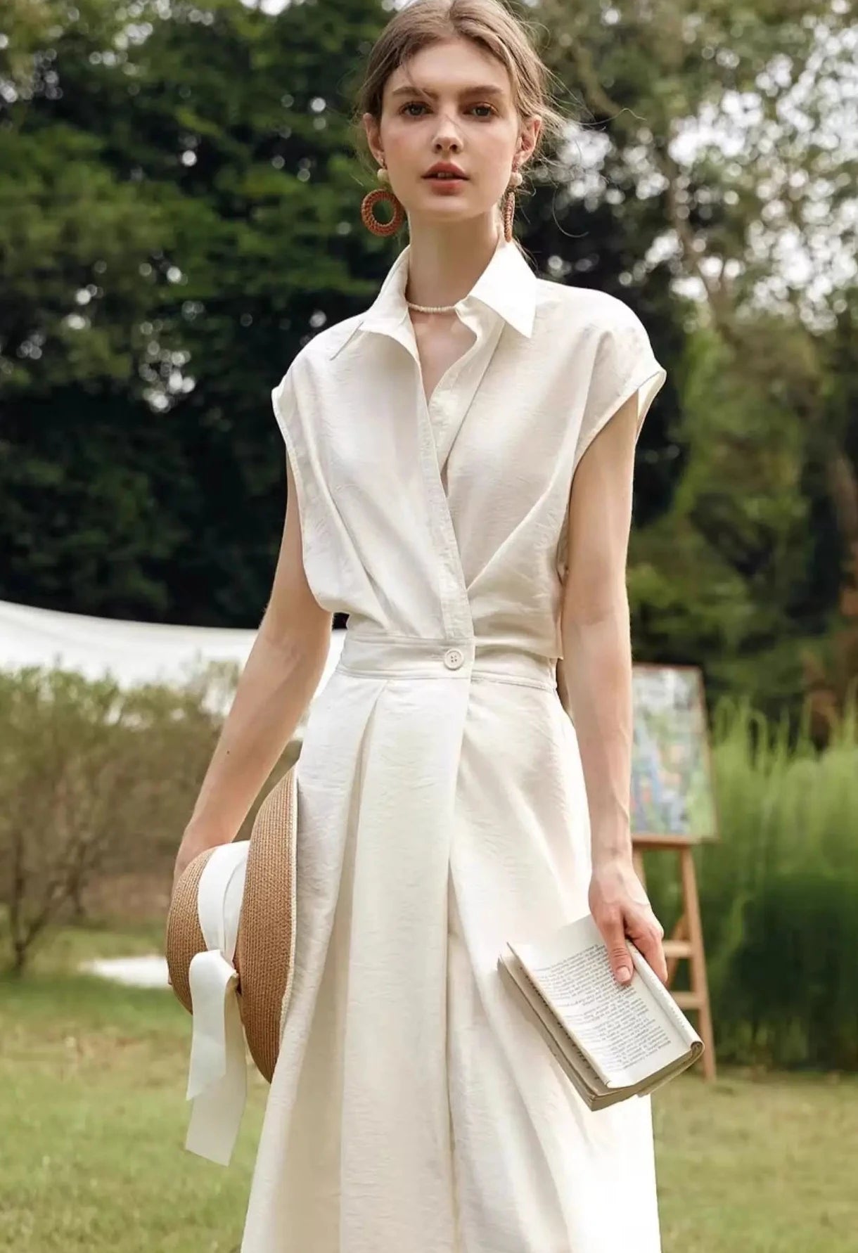 Bridgett White Dress - Mod Yours