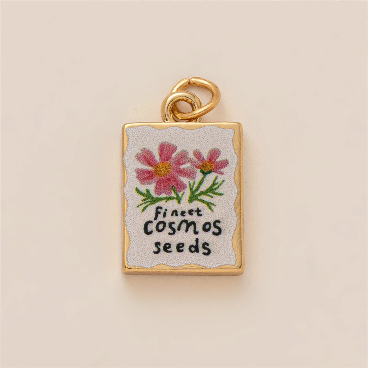 Gold Plated Charm Pendant - Mod Yours