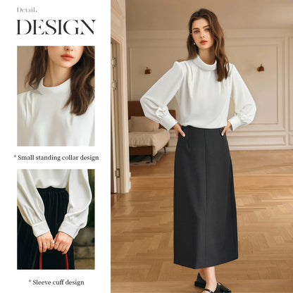 Long Sleeve Elegance Blouse - Mod Yours