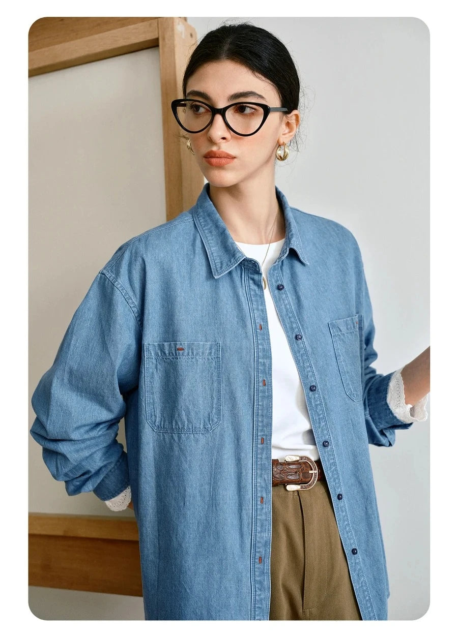 Denim Blue Top - Mod Yours